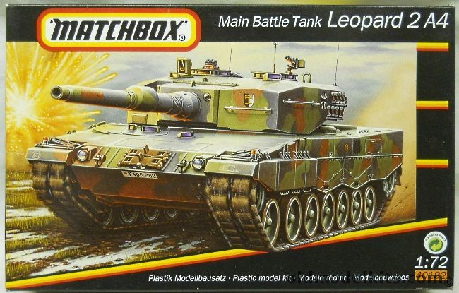 Matchbox 1/76 Leopard 2 A4 Main Battle Tank, 40182 plastic model kit